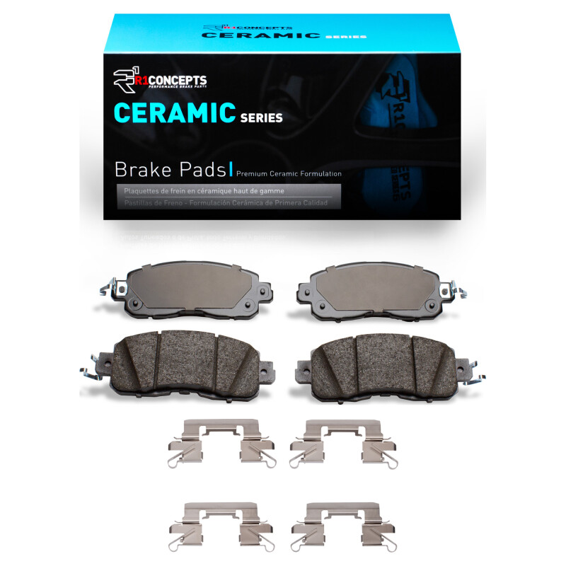 Nissan Altima Brake Pads - Front - R1 Concepts - R1 Ceramic - `13-`25
